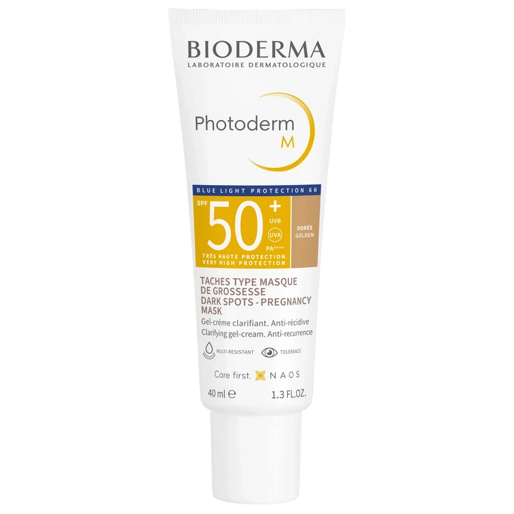 ضد آفتاب رنگی فتودرم M بایودرما Photoderm M SPF50+ Golden
